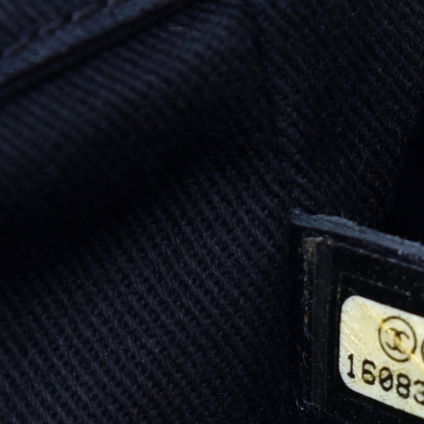 Canvas Medium Deauville Tote Beige Black