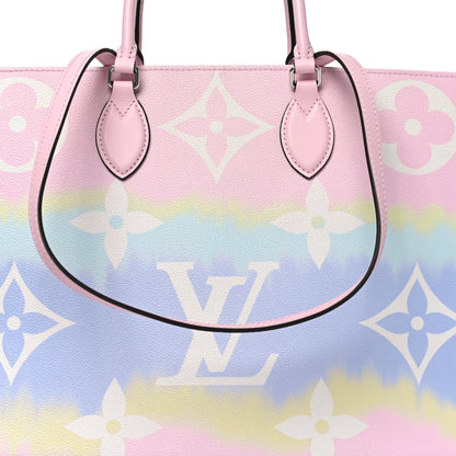 Louis Vuitton Monogram Escale Onthego GM Pastel Pastel 7 of 9