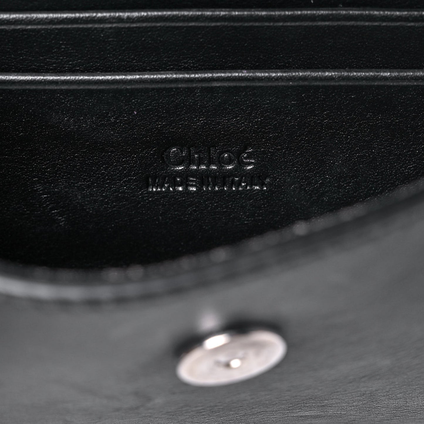 Suede Calfskin Mini Faye Shoulder Bag Black