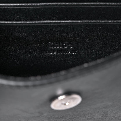 Chloe Suede Calfskin Mini Faye Shoulder Bag Black 7 of 14