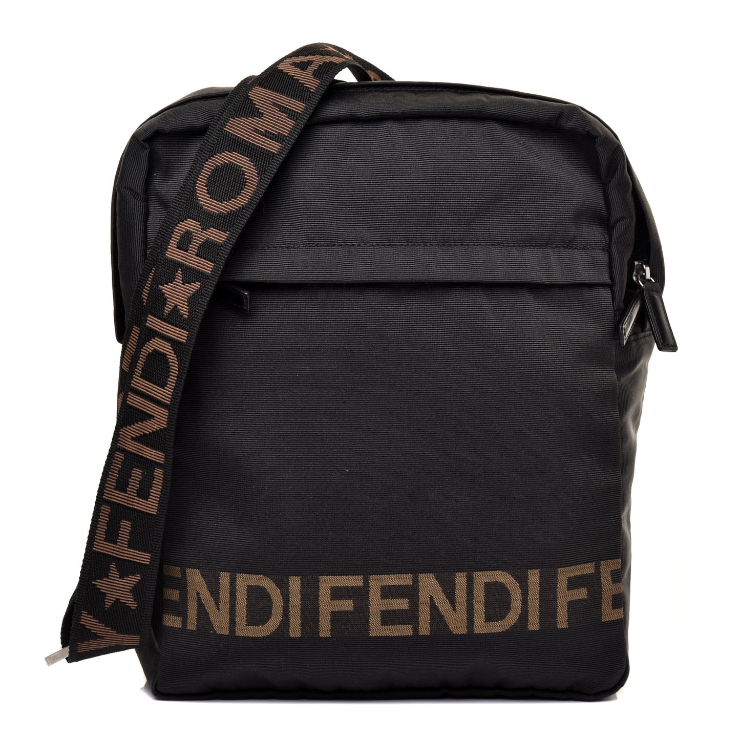 Nylon Roma 1925 Shoulder Bag Black