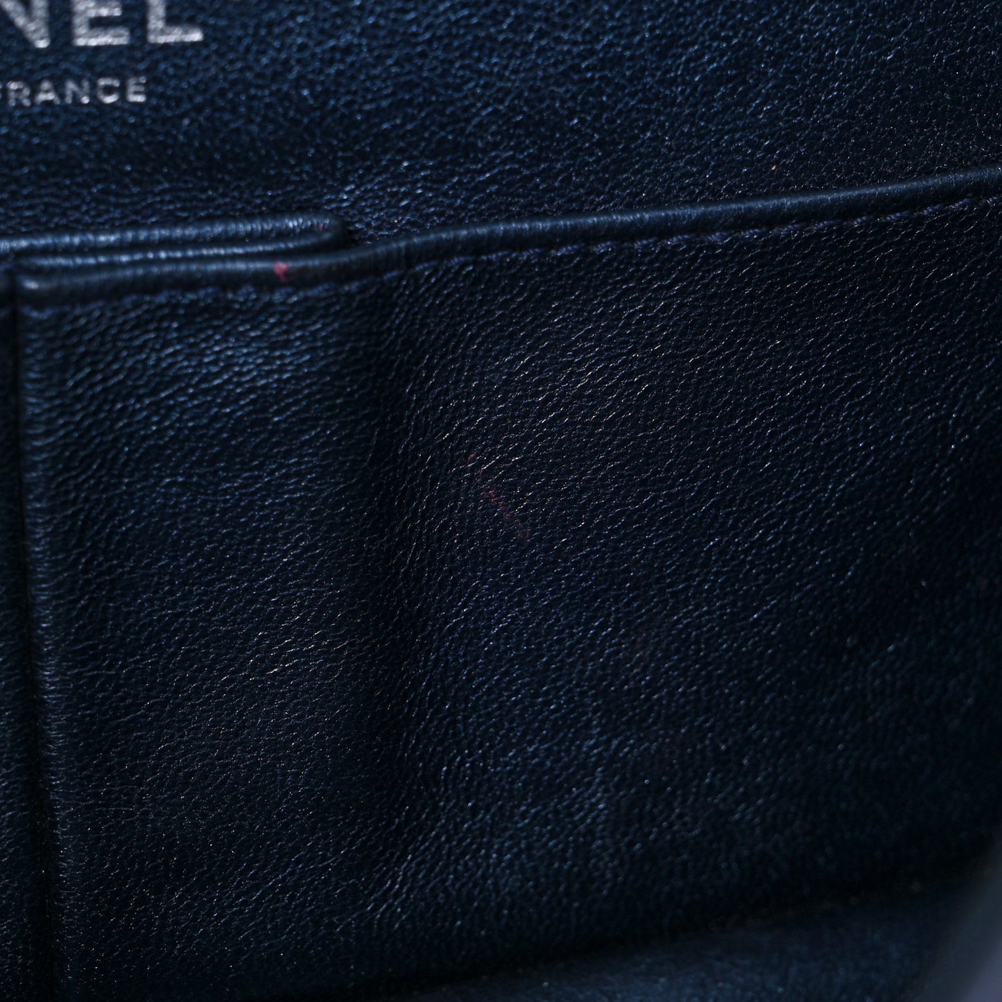 Metallic Aged Calfskin Quilted 2.55 Reissue 225 Flap Blue