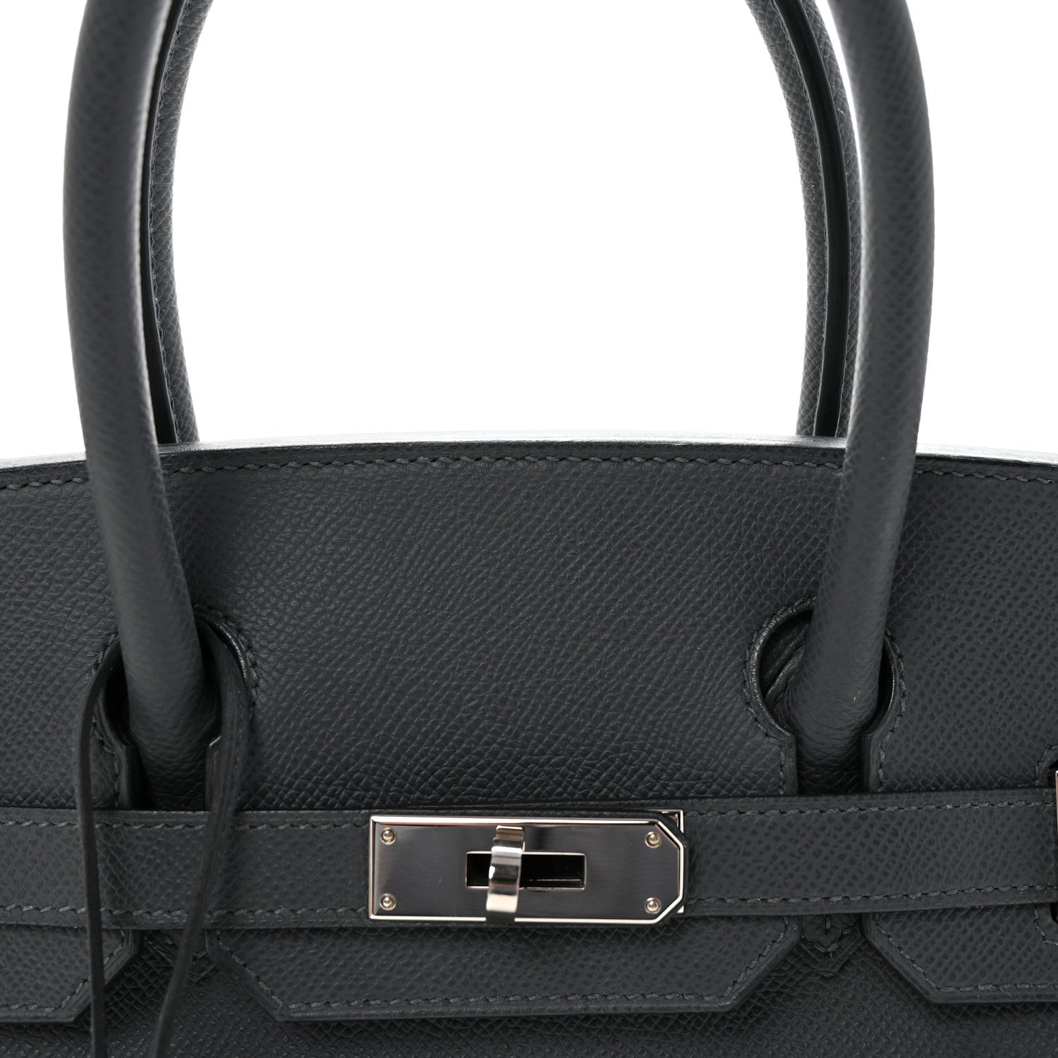 Hermes Epsom Birkin 30 Gris Misty 9 of 13