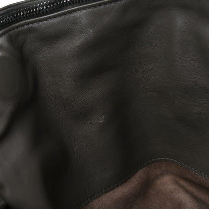 Bottega Veneta Calfskin Intrecciato Large Leggero Tote Kaki Fondente 20 of 43