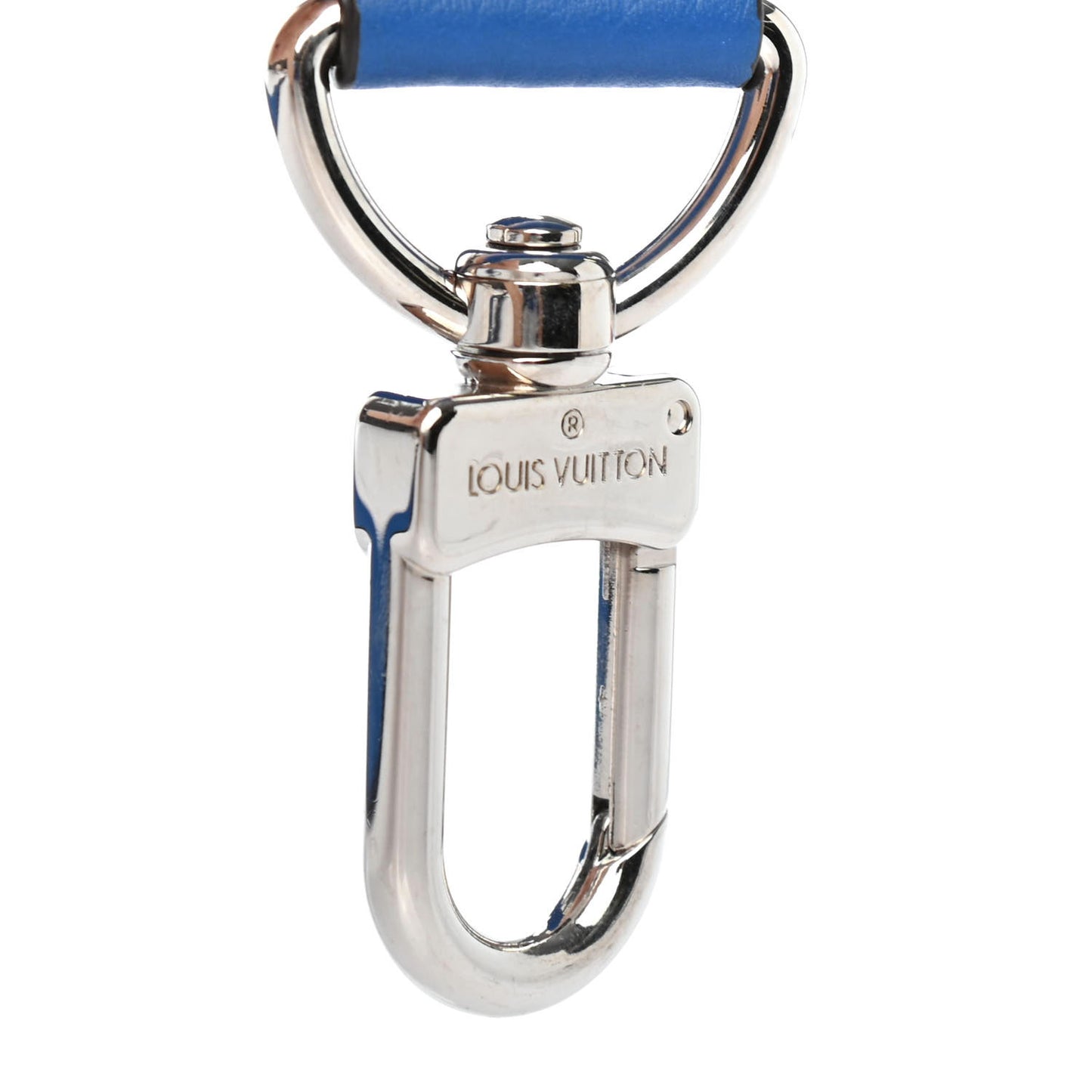 Taurillon Bandouliere Shoulder Strap Blue