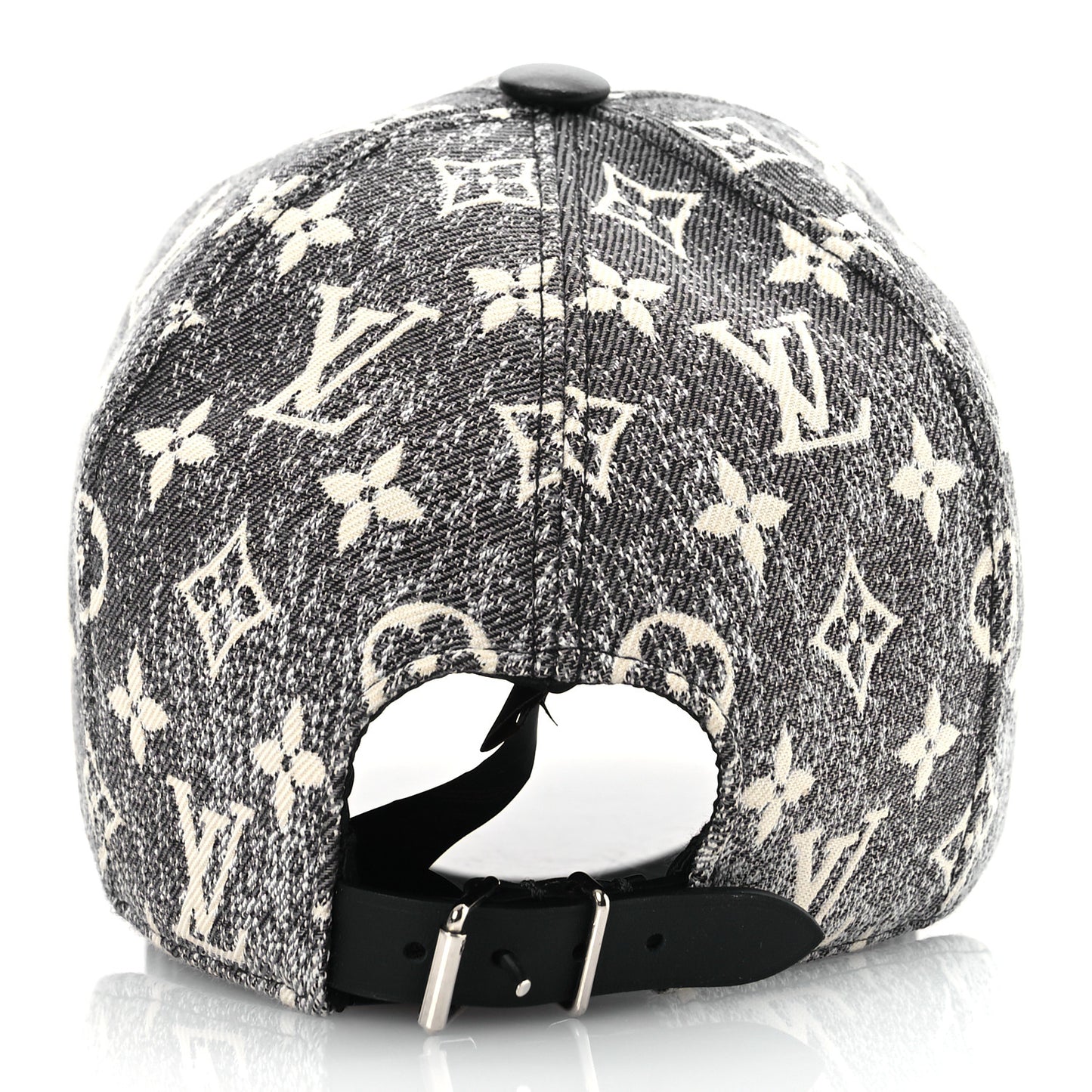 Monogram Jacquard Cap Grey