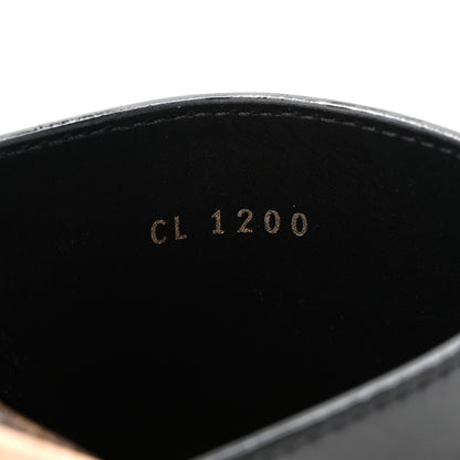 Louis Vuitton Calfskin Patent Monogram Cottage Clog Mules 37 Black 9 of 9