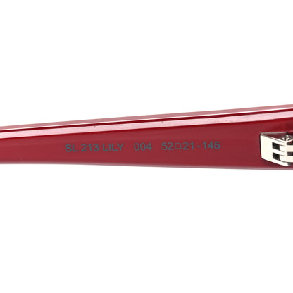 Saint Laurent Lily SL213 Sunglasses Red 7 of 9