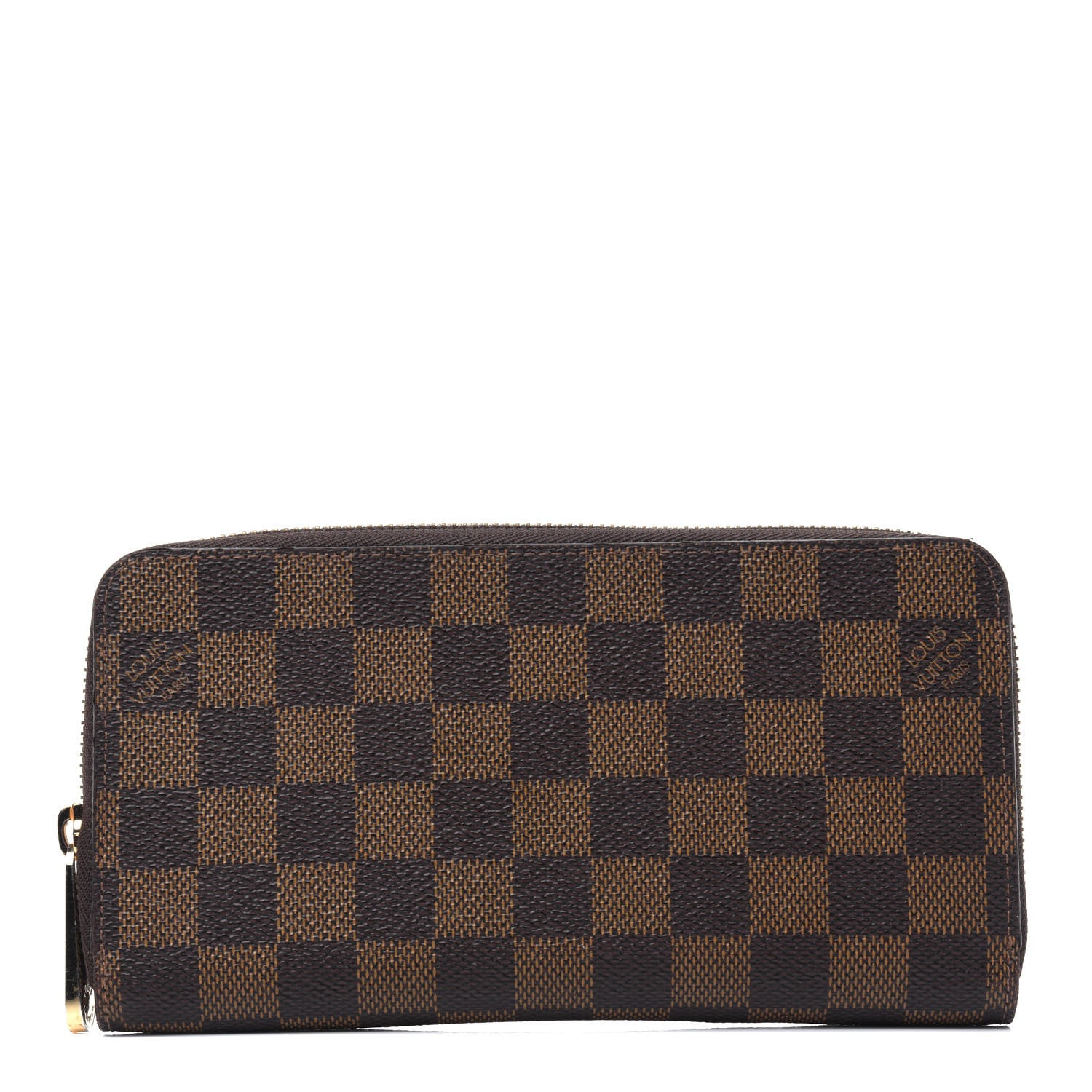 Louis Vuitton Damier Ebene Zippy Wallet Rose Ballerine 1 of 19