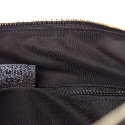 Gucci Monogram Medium Abbey Tote Dark Brown 9 of 10