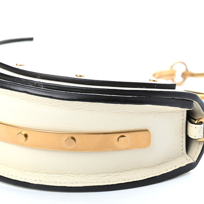 Chloe Calfskin Small Nile Bracelet Minaudiere Bag Off White 6 of 9