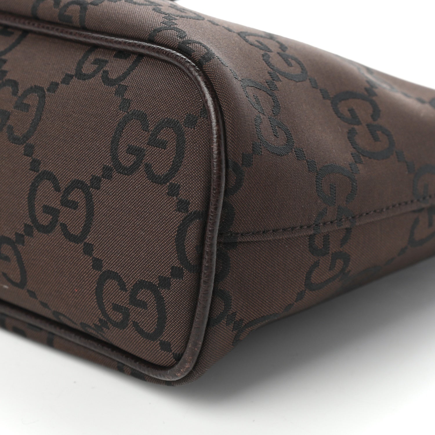 Gucci Monogram Classic Ring Small Hobo Brown 9 of 9