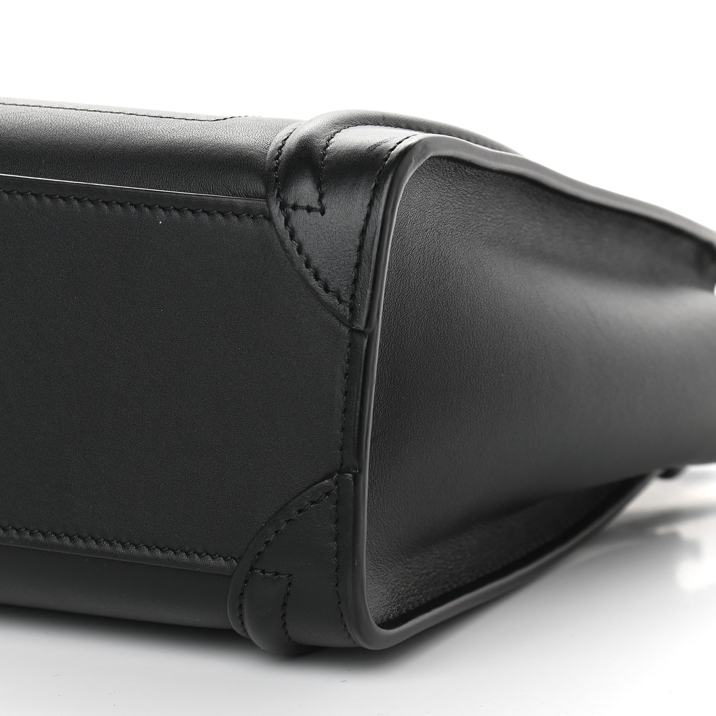 Smooth Calfskin Nano Luggage Black