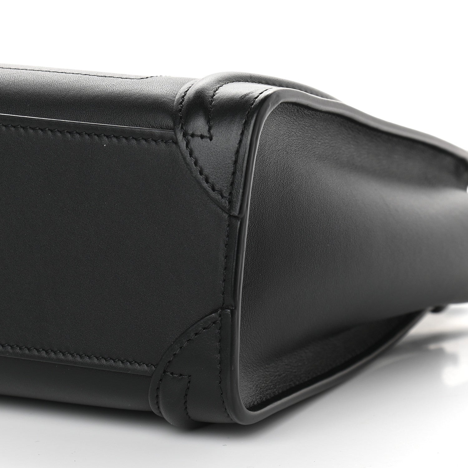 Celine Smooth Calfskin Nano Luggage Black 10 of 10