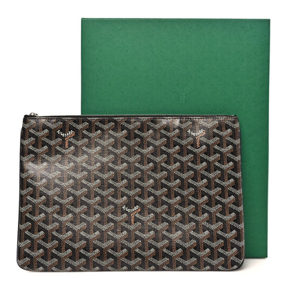 Goyard Goyardine Senat Pochette MM Black 8 of 8
