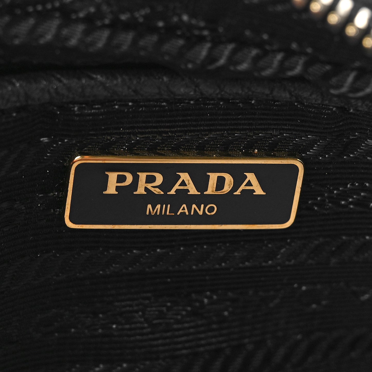 Pebbled Calfskin Pochette Bag Black