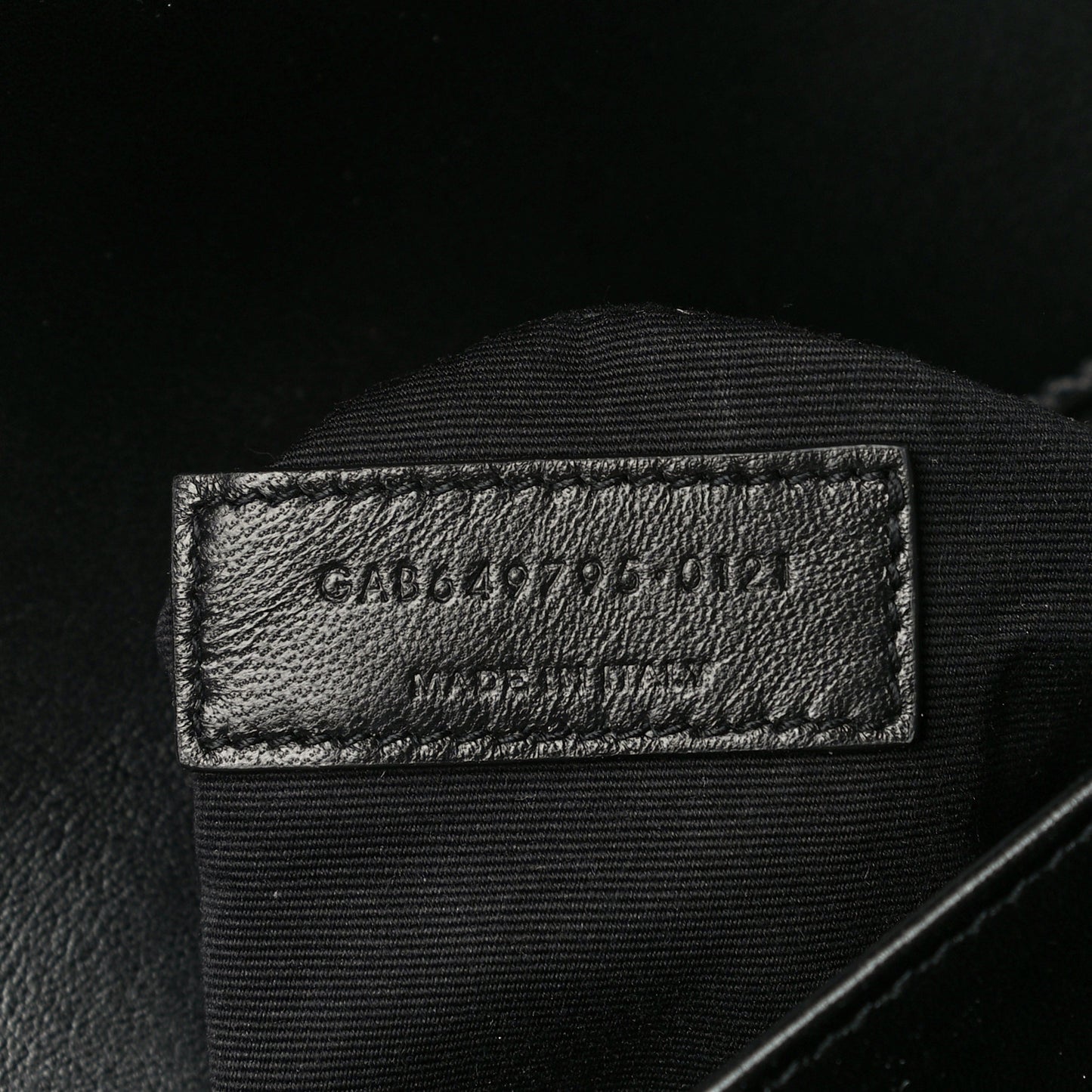 Smooth Calfskin Le Maillon Satchel Black