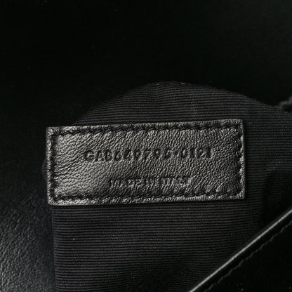 Saint Laurent Smooth Calfskin Le Maillon Satchel Black 8 of 13
