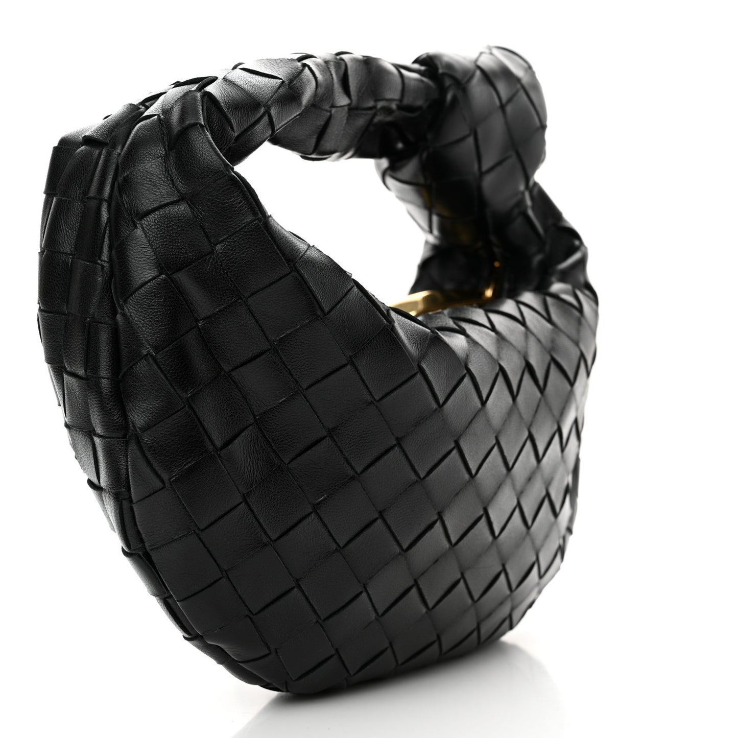 Nappa Intrecciato Mini Jodie Black