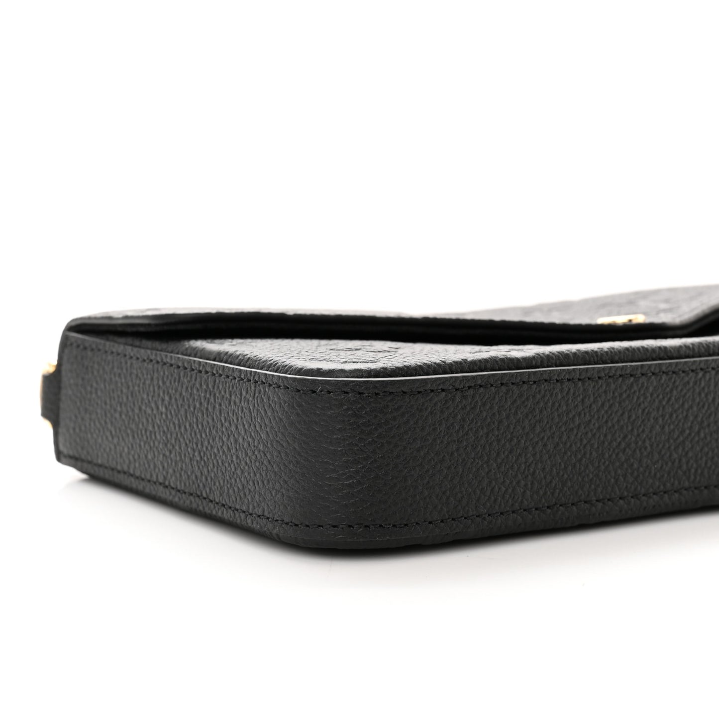 Empreinte Pochette Felicie Chain Wallet Black
