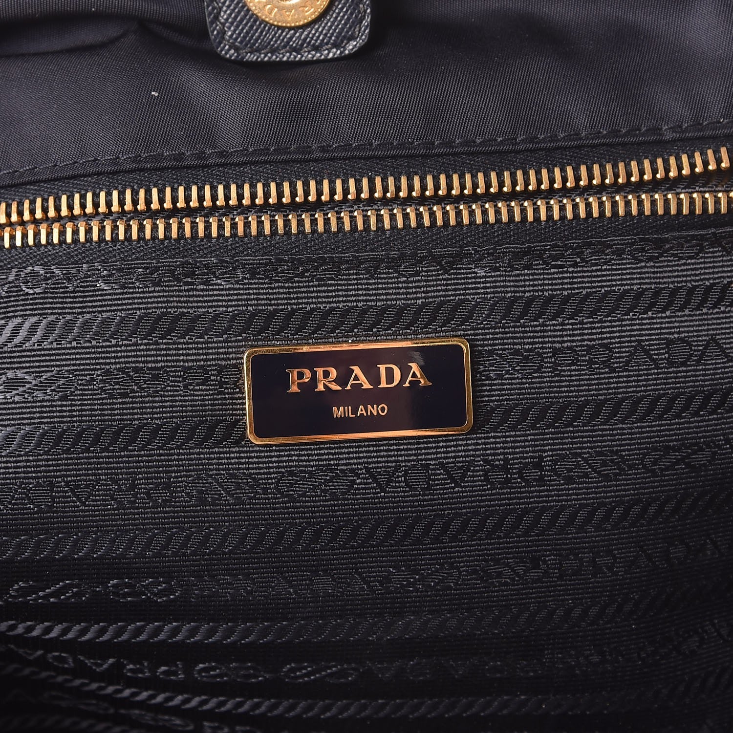 Prada Tessuto Nylon Tote Baltico 7 of 10