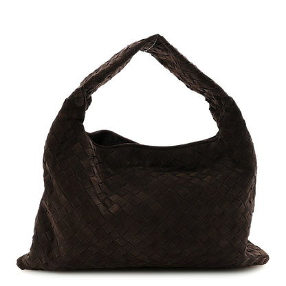 Bottega Veneta Suede Intrecciato Small Hop Fondant 1 of 9