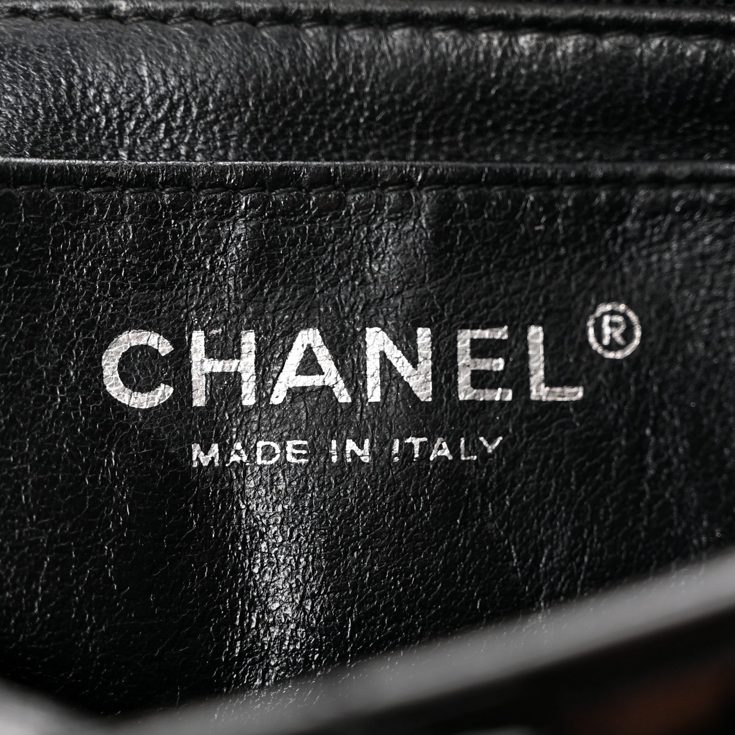 Chanel Patent Calfskin Quilted Mini Rectangular Flap Black 6 of 13