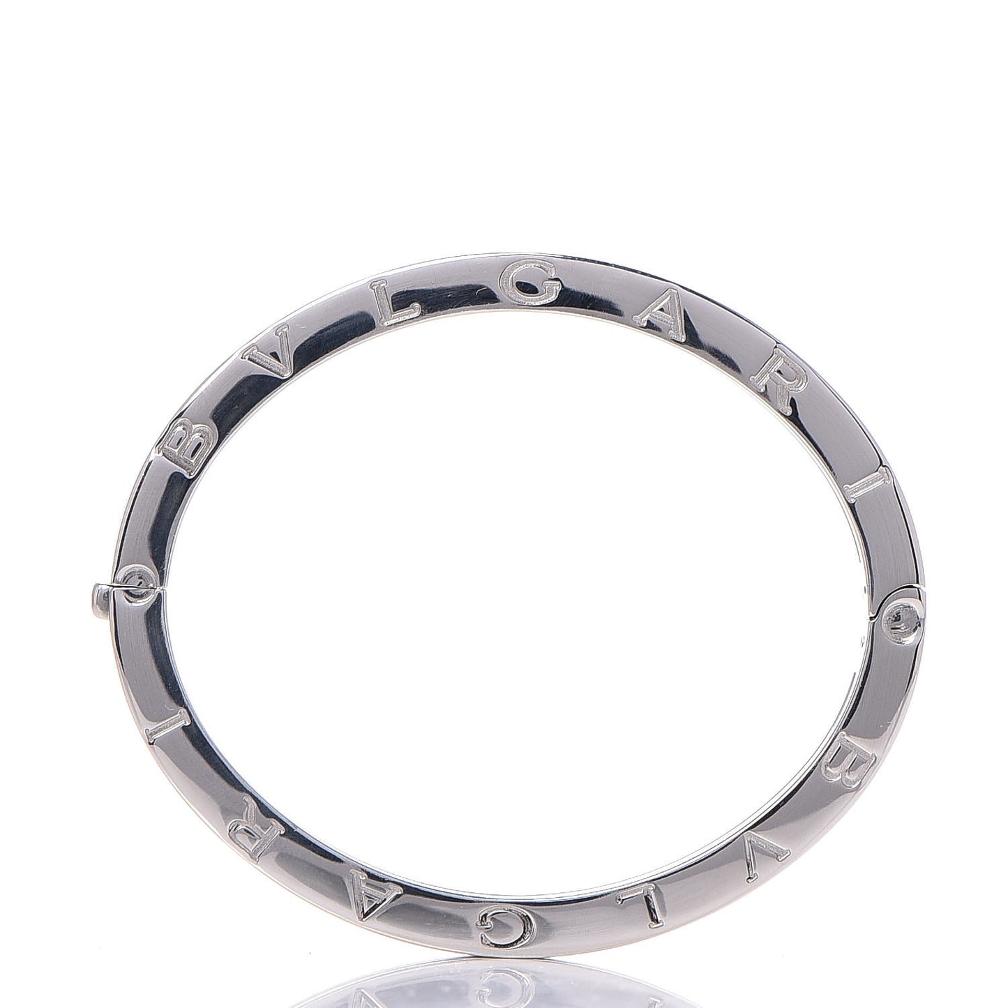 18K Yellow Gold Stainless Steel B.Zero1 Bangle Bracelet
