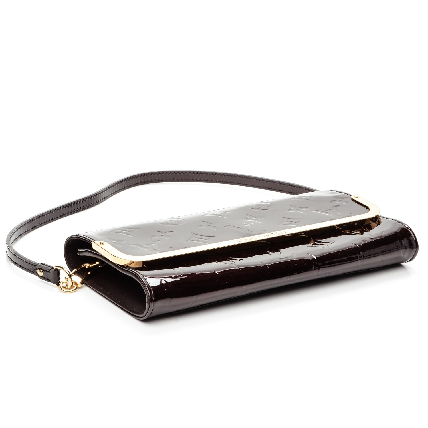 Louis Vuitton Vernis Rossmore MM Amarante 4 of 6