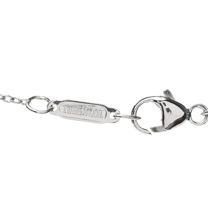 Tiffany Platinum Diamond Small Cross Pendant Necklace 10 of 14