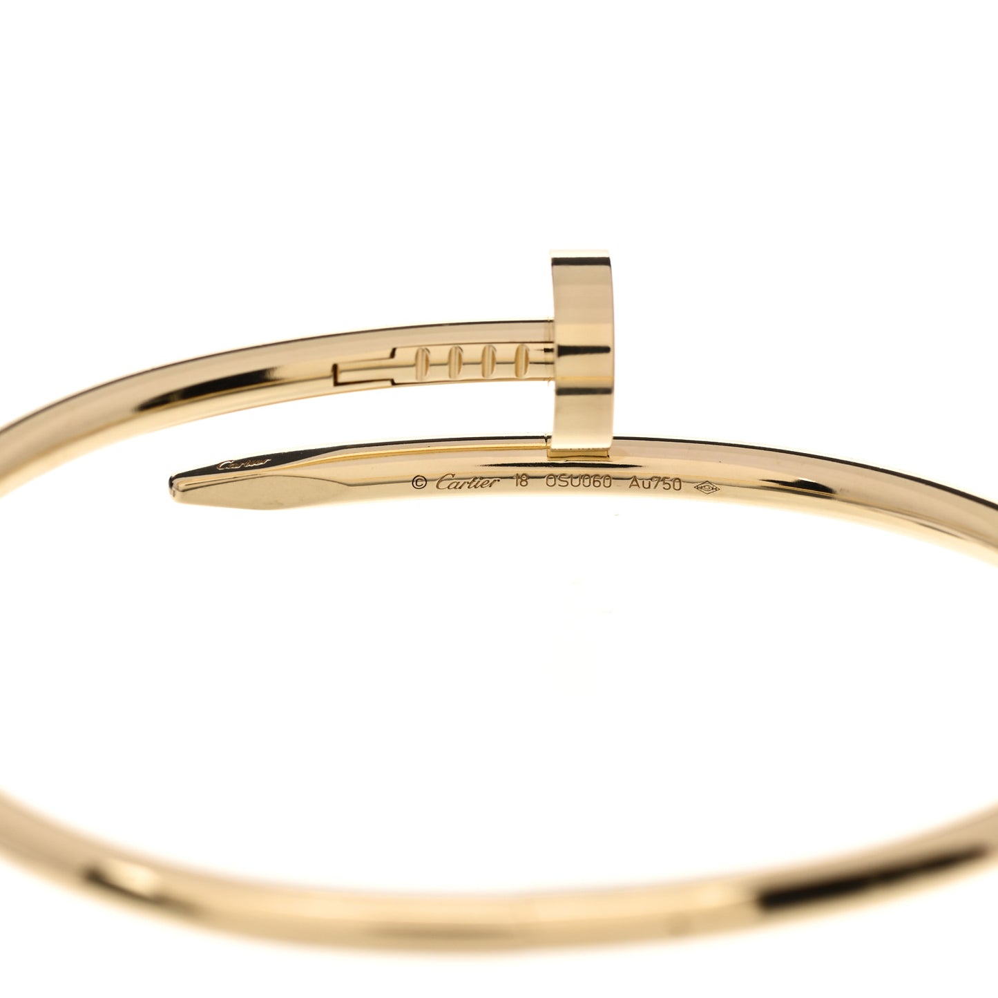 18K Yellow Gold Juste Un Clou Bracelet 18