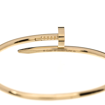 Cartier 18K Yellow Gold Juste Un Clou Bracelet 18 3 of 4