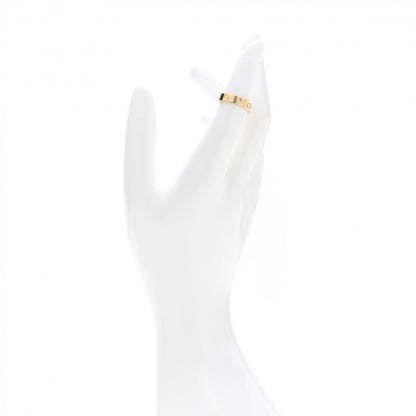 Cartier 18K Yellow Gold Diamond 4mm LOVE Wedding Band Ring 47 4 2 of 5