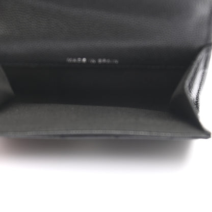Chanel Caviar Quilted Boy Flap Card Holder Black 5 of 10