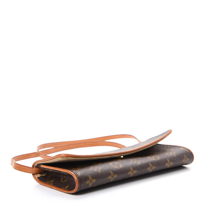 Louis Vuitton Monogram Pochette Twin GM 3 of 19