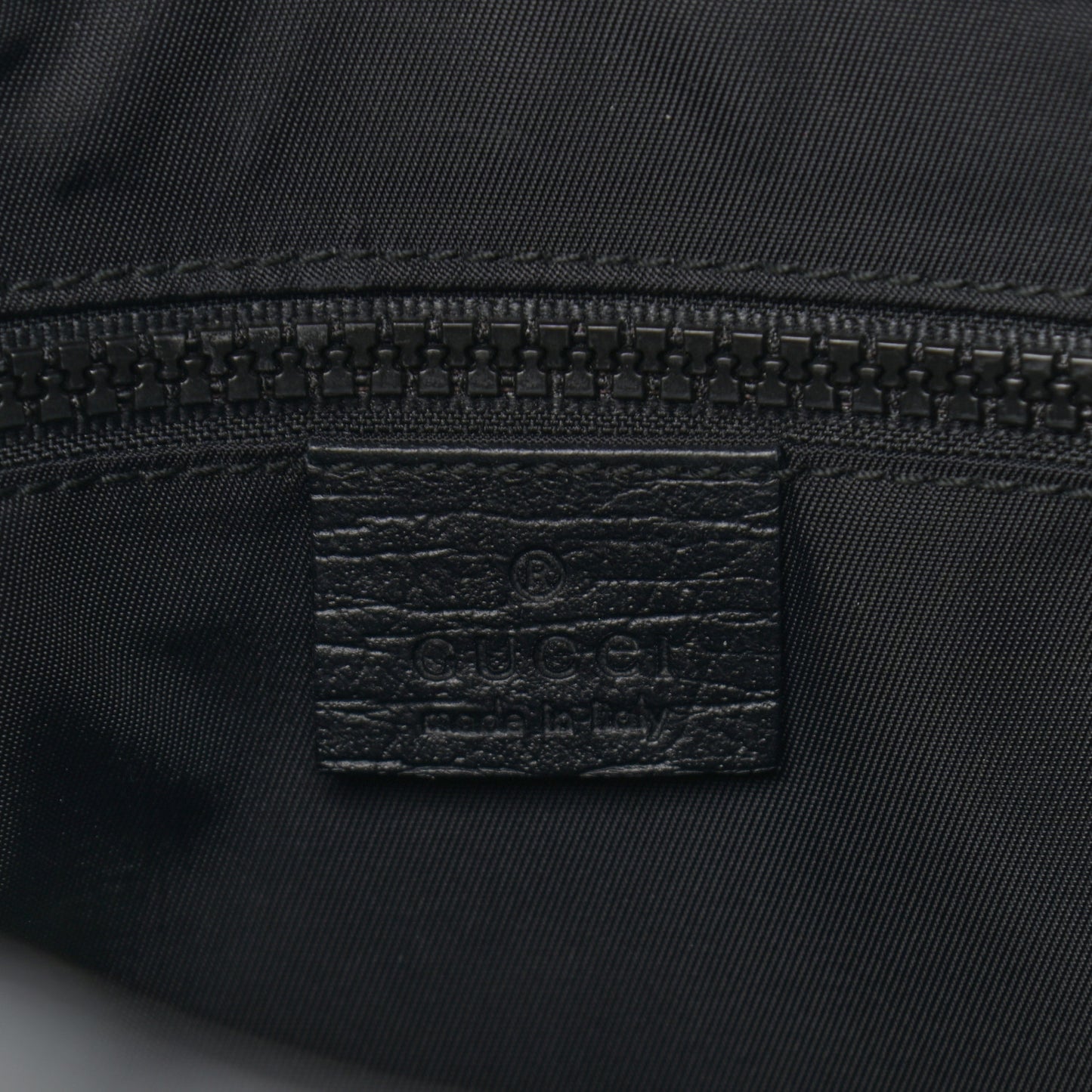 GG Plus Monogram Medium Flat Messenger Bag Black