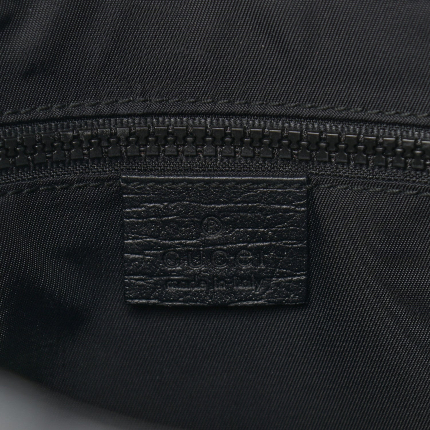 Gucci GG Plus Monogram Medium Flat Messenger Bag Black 6 of 10