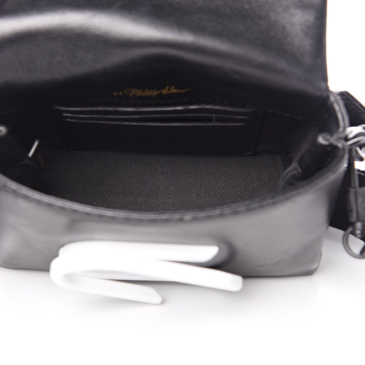 3.1 Calfskin Micro Alix Crossbody Bag Black