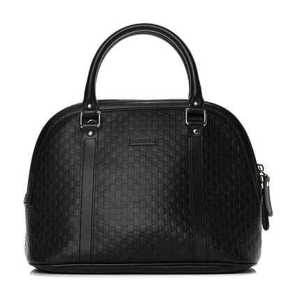 Gucci Microguccissima Medium Dome Bag Black 1 of 15