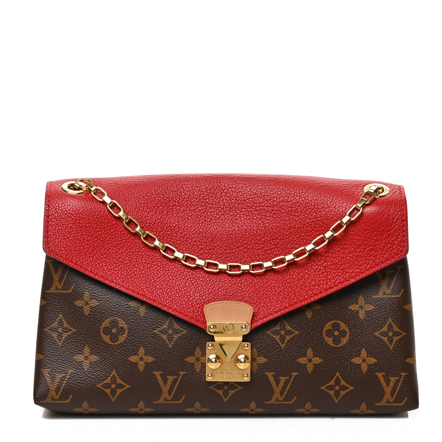 Monogram Pallas Chain Cherry