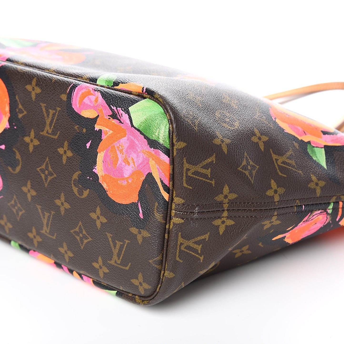 Monogram Roses Neverfull MM