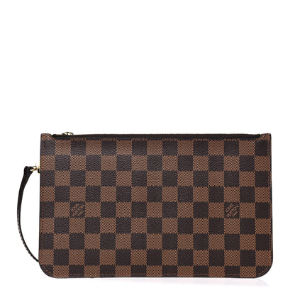 Louis Vuitton Damier Ebene Neverfull MM GM Pochette 1 of 12
