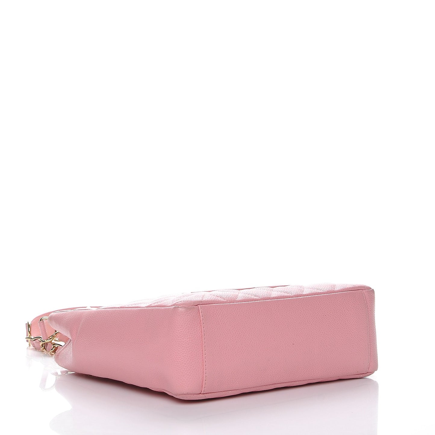 Caviar Quilted Petit Shopping Tote PST Pink