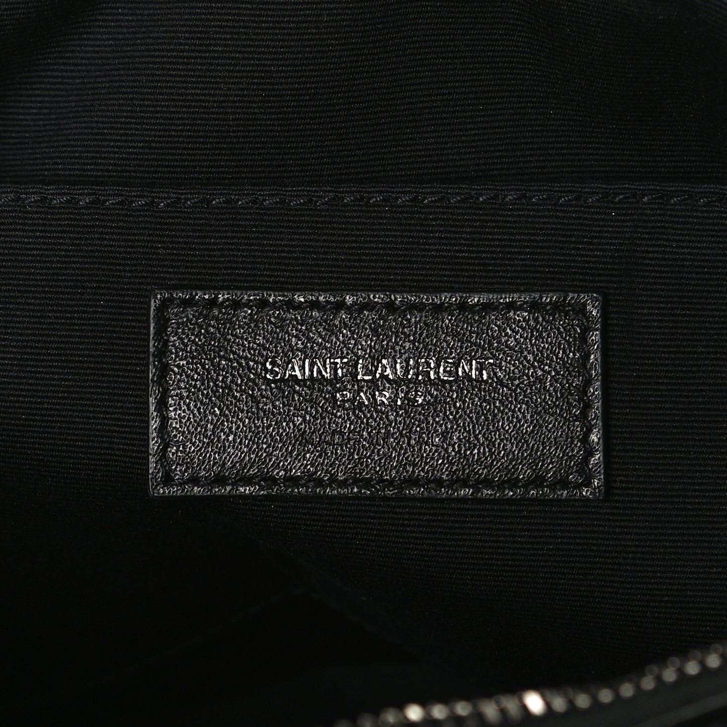 Calfskin Matelasse Monogram Lou Camera Bag Black