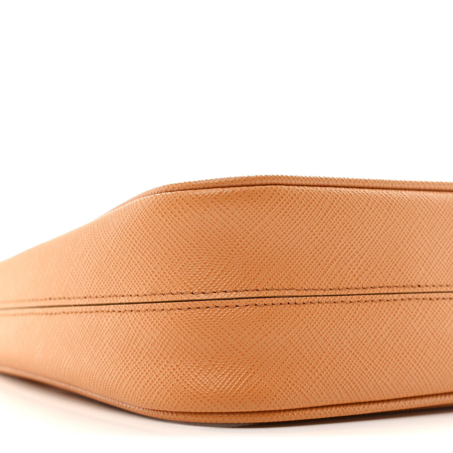 Prada Saffiano Lux Mini Re-Edition Shoulder Bag Arancio 9 of 10