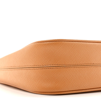 Prada Saffiano Lux Mini Re-Edition Shoulder Bag Arancio 9 of 10