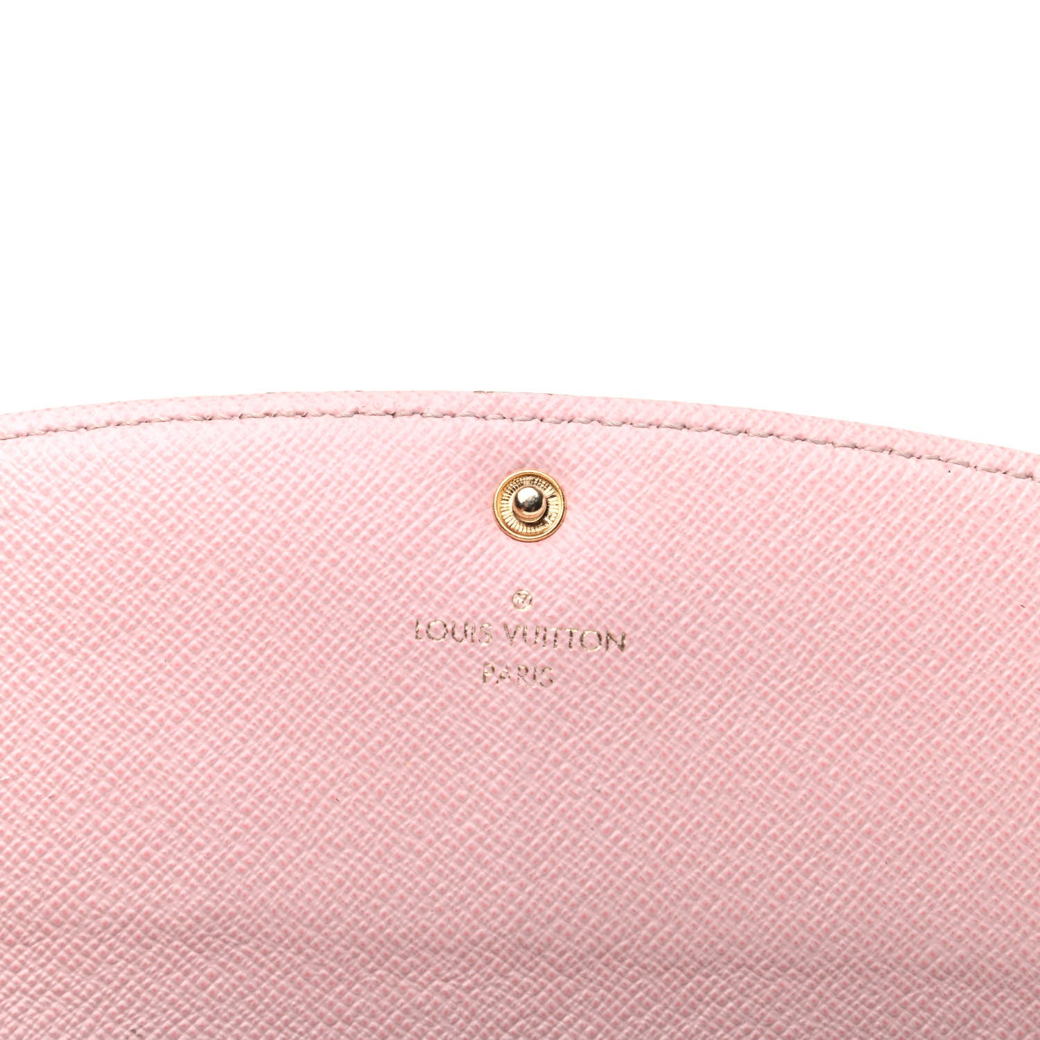Louis Vuitton Damier Azur Emilie Wallet Rose Ballerine 6 of 8