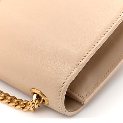 Saint Laurent Smooth Calfskin Medium Classic Monogram Kate Tassel Satchel Nude Powder 15 of 16