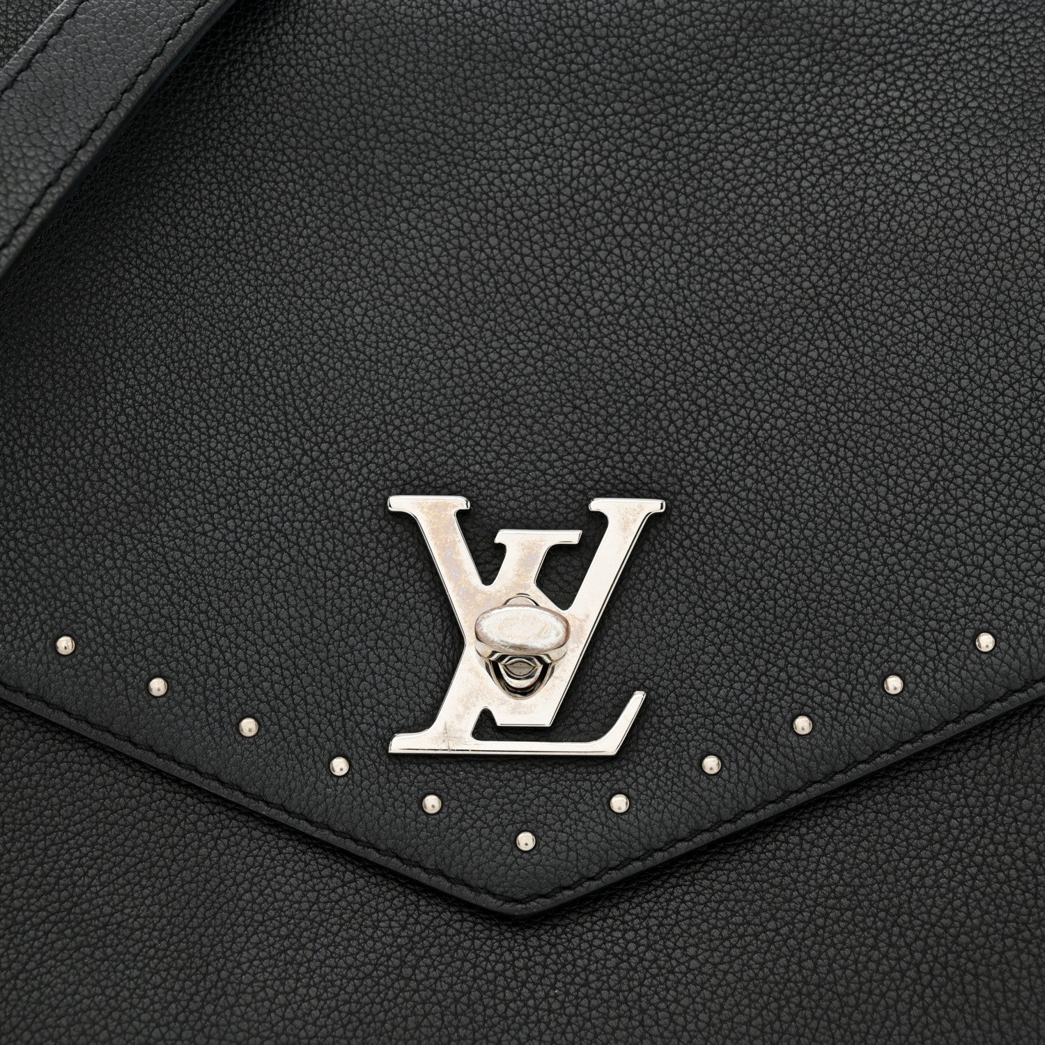 Louis Vuitton Soft Calfskin My Lockme Studs Black 8 of 14