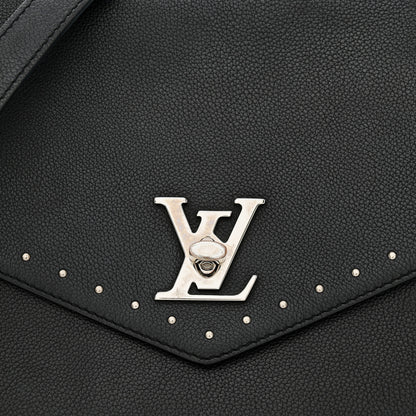 Louis Vuitton Soft Calfskin My Lockme Studs Black 8 of 14
